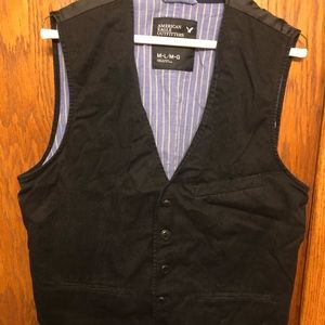 Pinstripe dress vest American Eagle medium to large